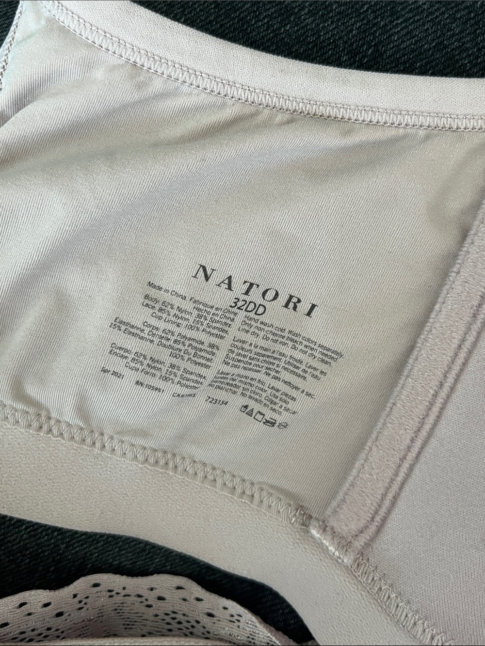 Natori Bliss Perfection Contour Soft Cup Bra Mauve - Picture 5 of 6